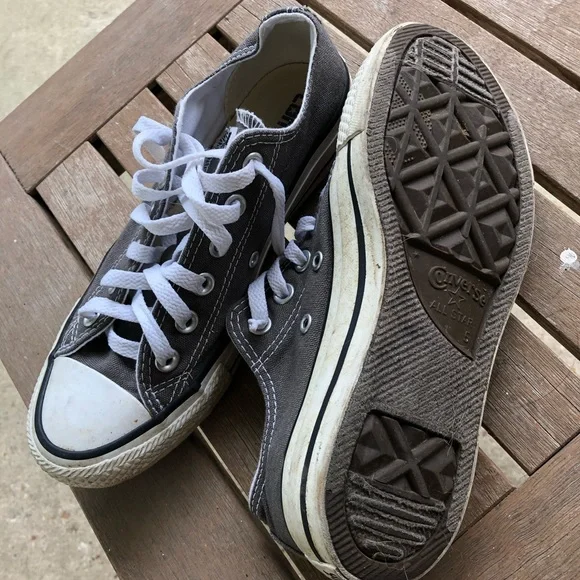 Converse All Star Low Top GREY - Picture 4 of 4